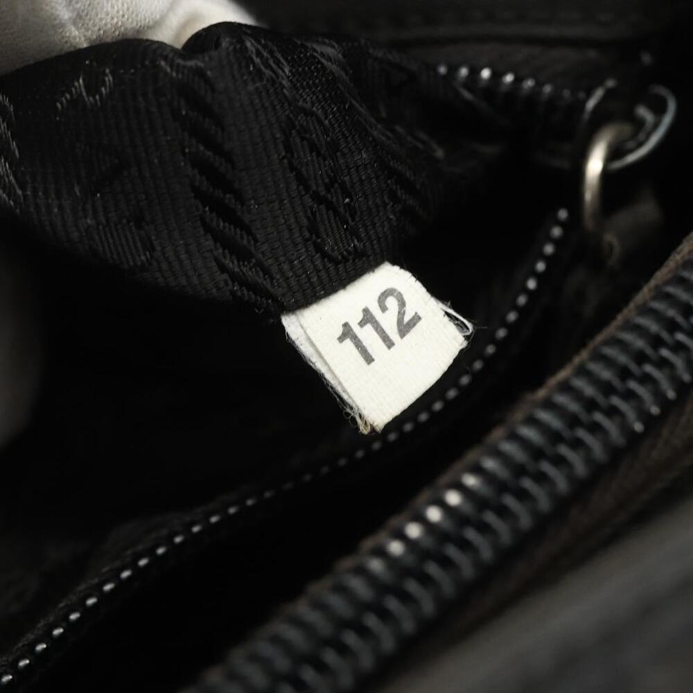 PRADA Tote Bag Nylon Black Auth 155212 - Picture 12 of 16